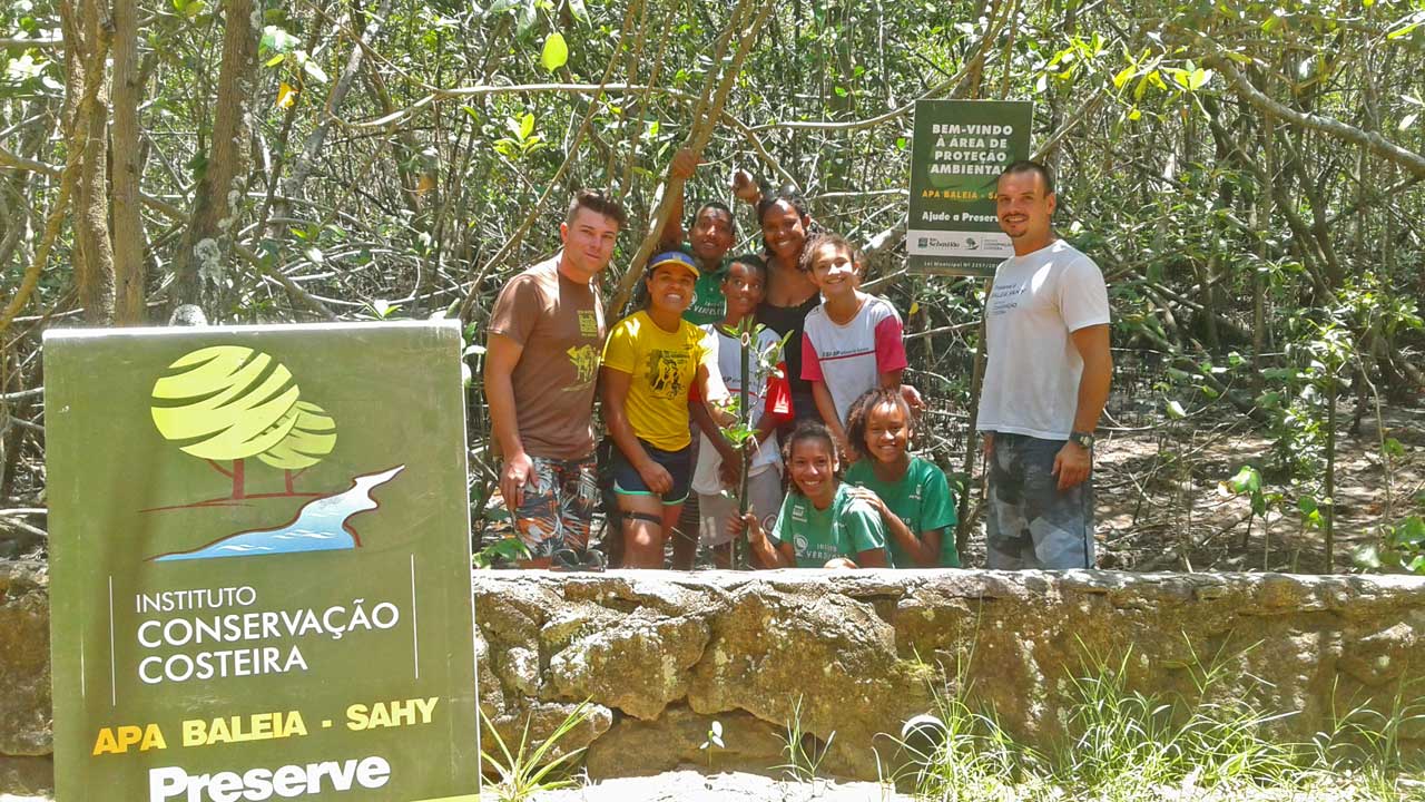 ICC leva educação ambiental ao Desafio no Sertão na APA Baleia Sahy
