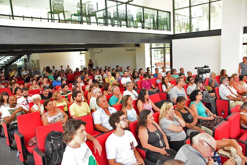 Representantes do ICC e Instituto Verdescola participaram do 1º Fórum Resíduo Zero, realizado em janeiro em Ilhabela