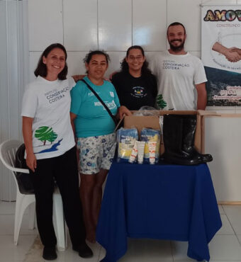 Entrega dos kits de EPI para comunidades da Vila Sahy e do Baleia Verde - ICC